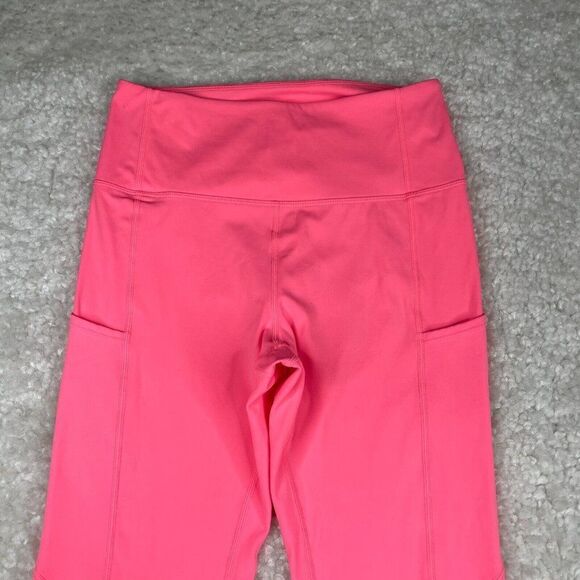 Zyia Coral Flower Power Luxe High Rise 7/8 Legging - Picture 6 of 13